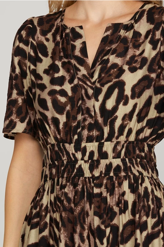 Leopard Print Dress