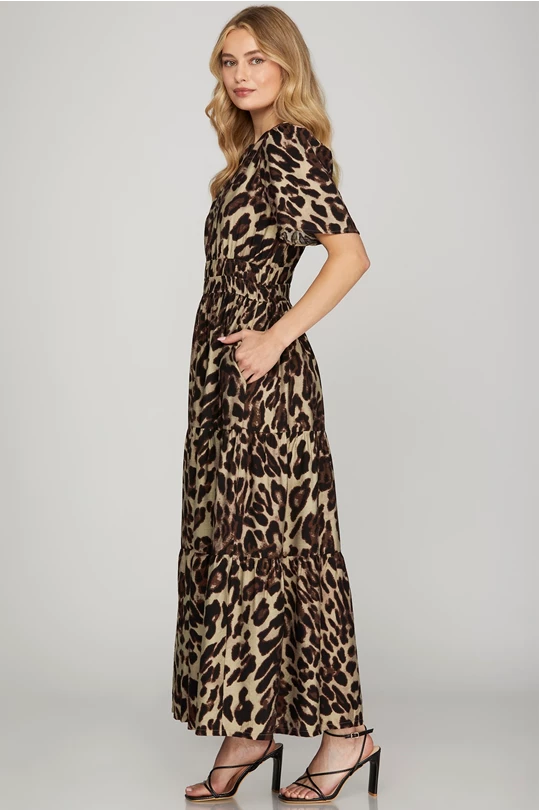 Leopard Print Dress