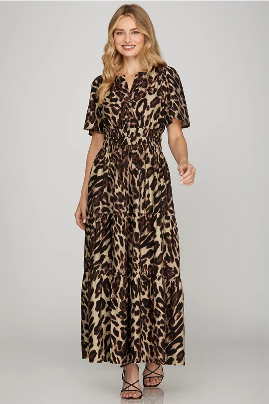 Leopard Print Dress