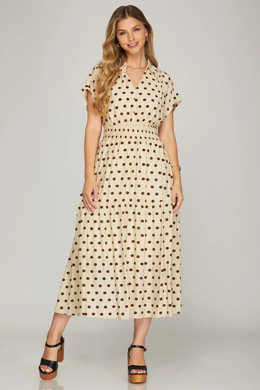 Polka dot dress