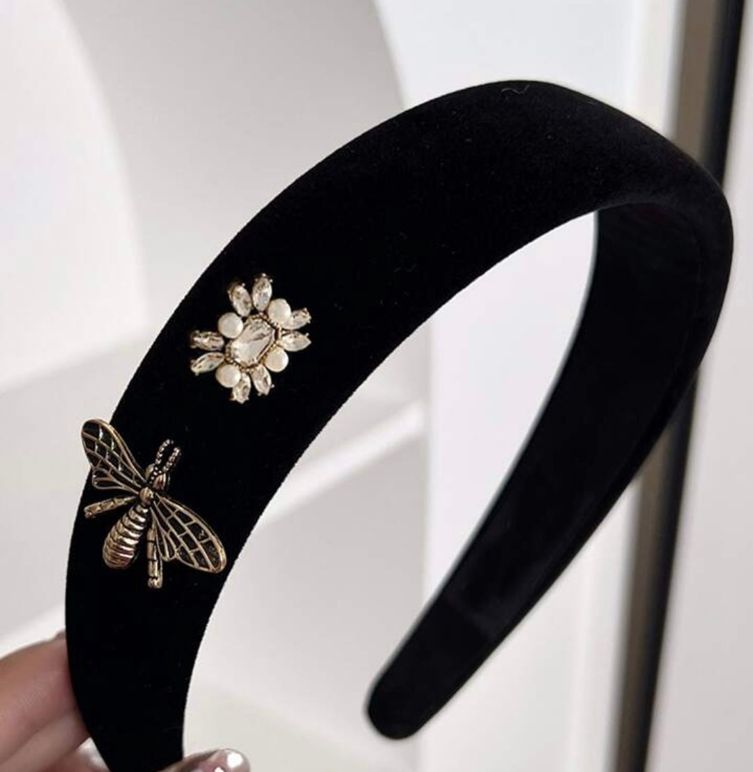 Insect Rhinestone Headband