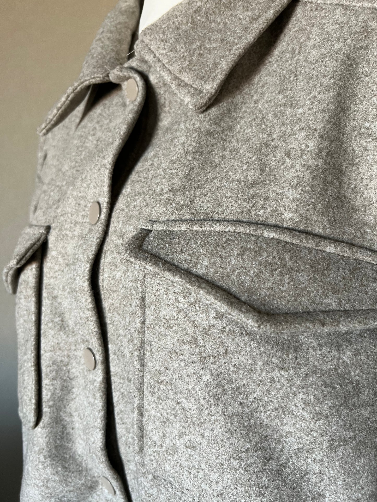 Brown Shacket