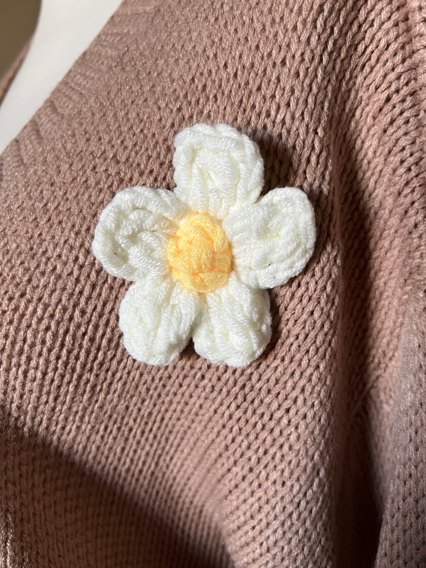 Chunky Daisies Cardigan