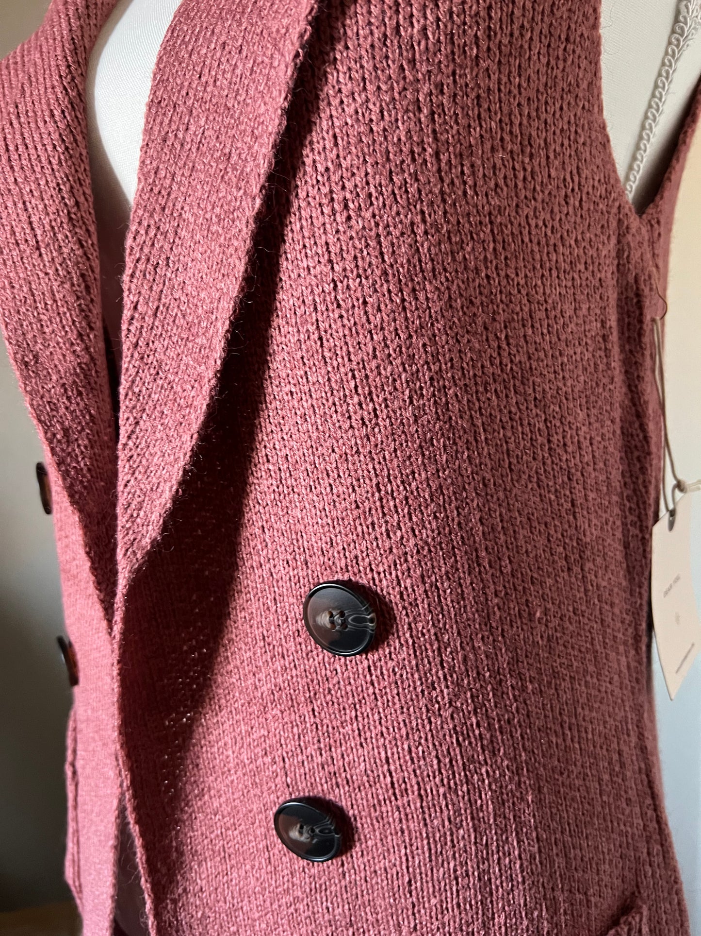 Long sweater vest